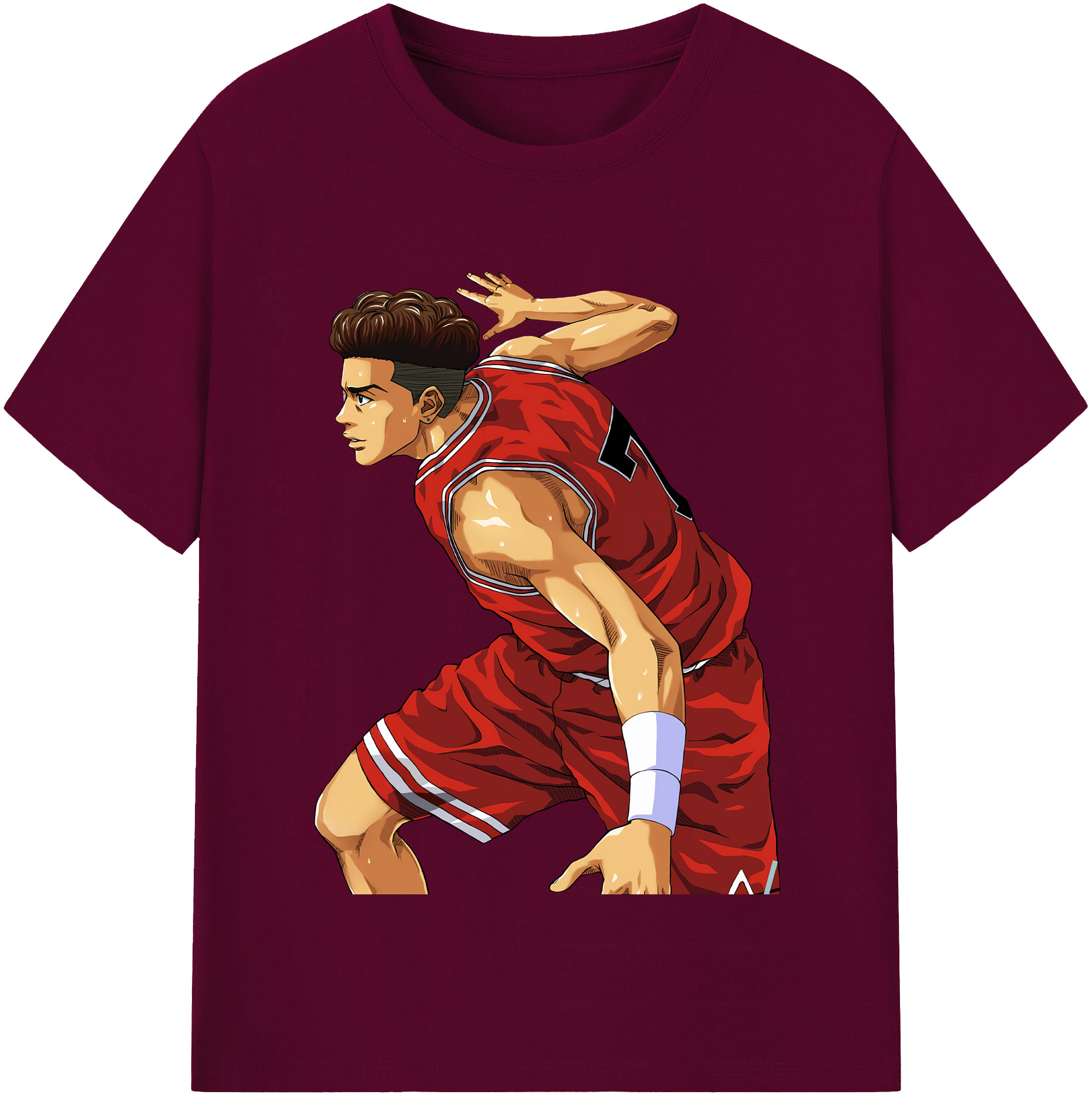 （画像用） SLAM DUNK／スラムダンク レディースカジュアルプリントTシャツ（綿100％）
